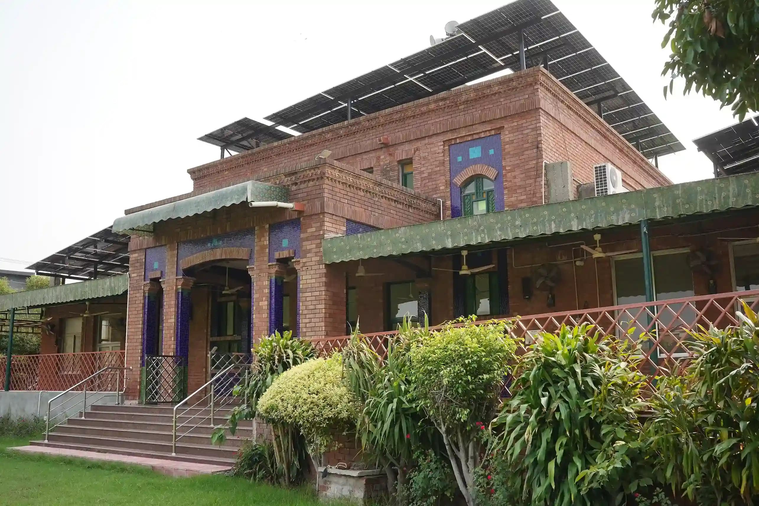 Solar system installed at the Society mosque