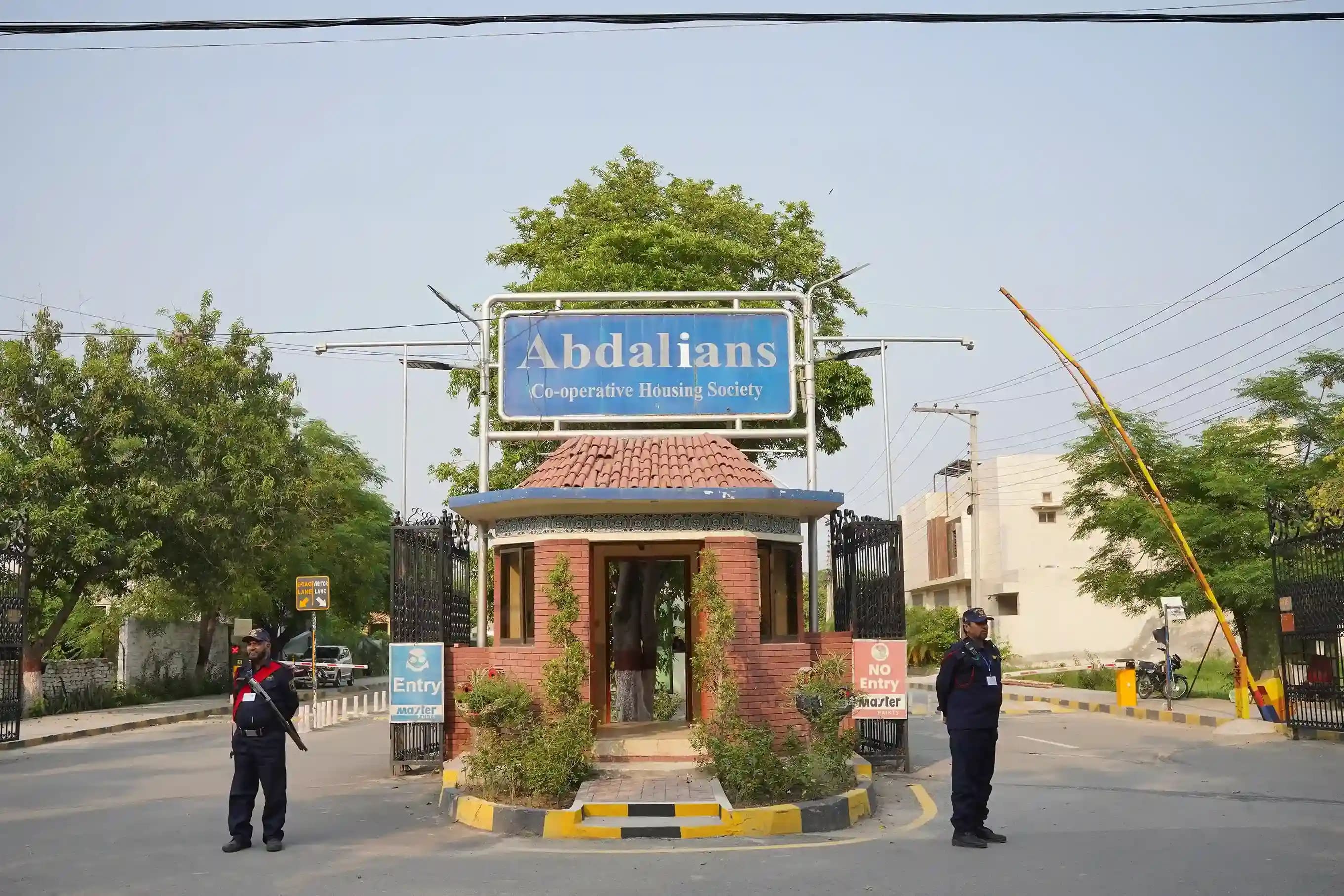 Abdalians Cooperative Housing Society entrance